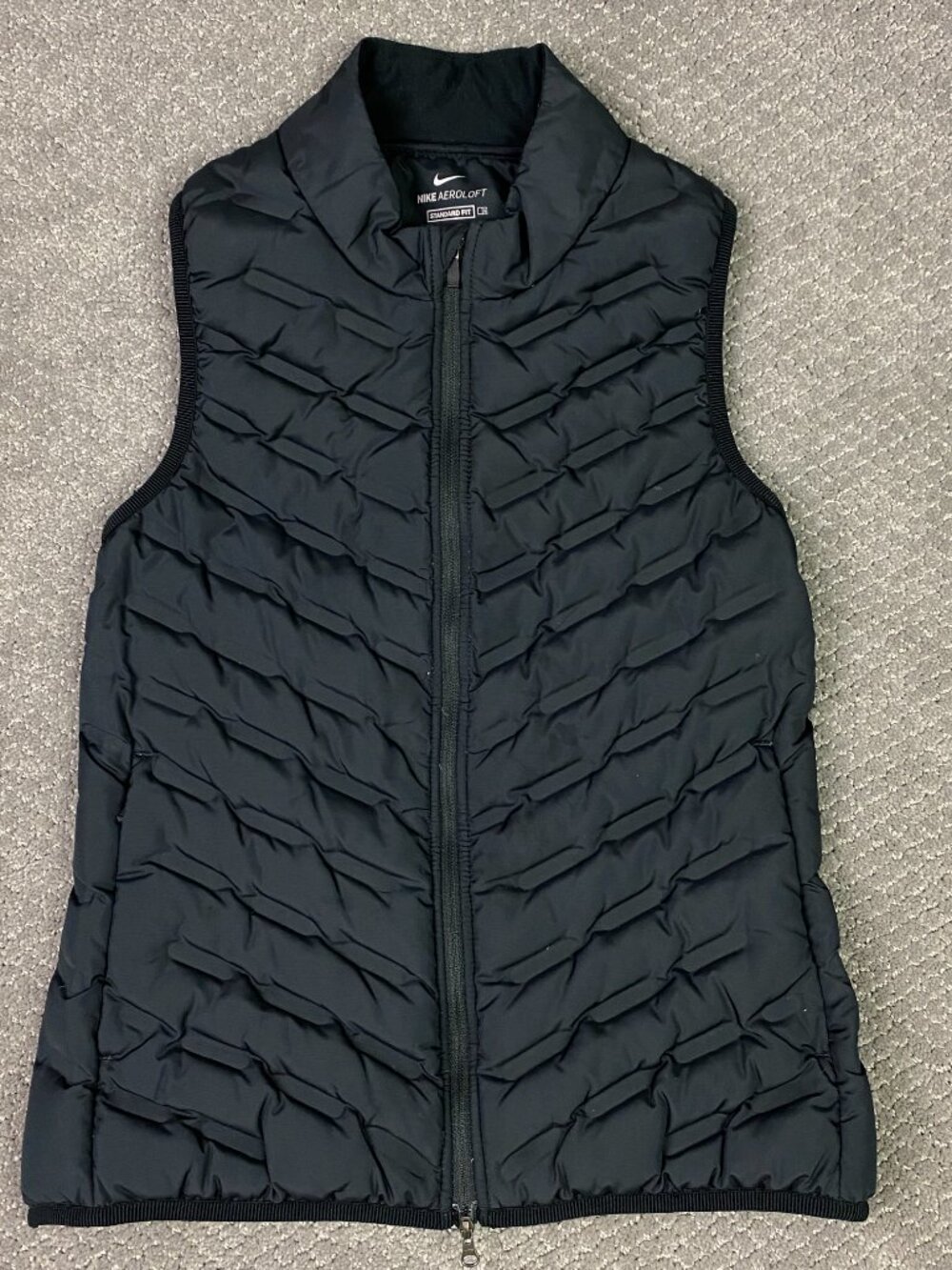 Nike Aeroloft Womens Repel Running Golf Gilet Vest Womens Small Black CK5784-010